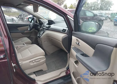 2014 Honda Odyssey Ex из США, поврежденный, VIN 5FNRL5H40EB136172